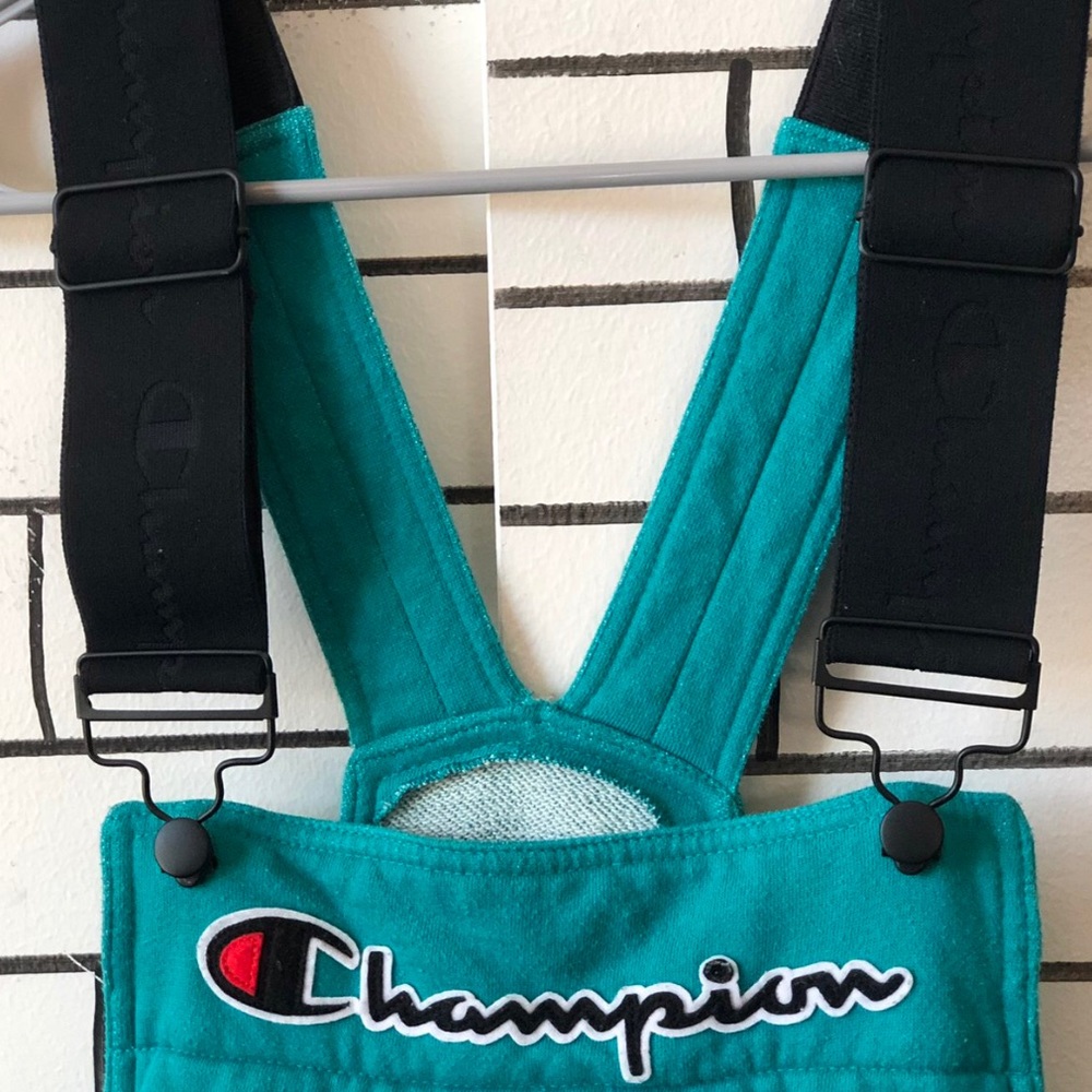 Champion Teal Overalls